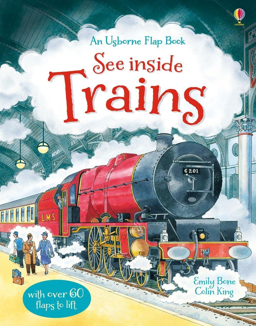 See Inside Trains - An Usborne Flap Book 