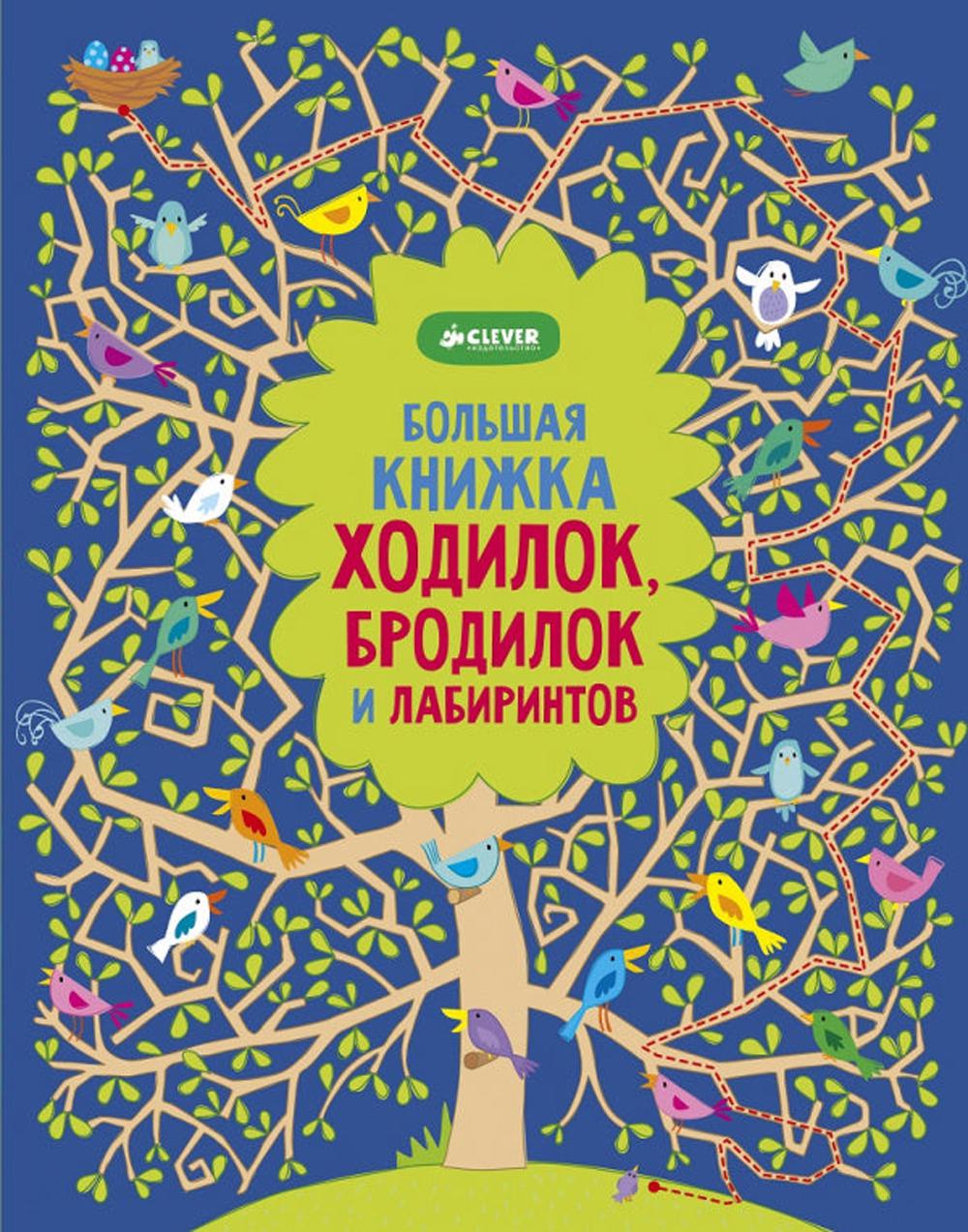 Большая книжка ходилок, бродилок и лабиринтов