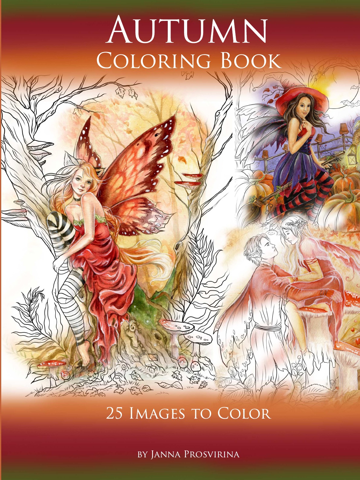 Autumn Coloring Book