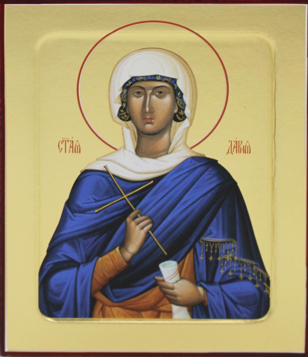 Икона Анны Новгородской, Святой на дереве: 125 х 160 (Синопсисъ)