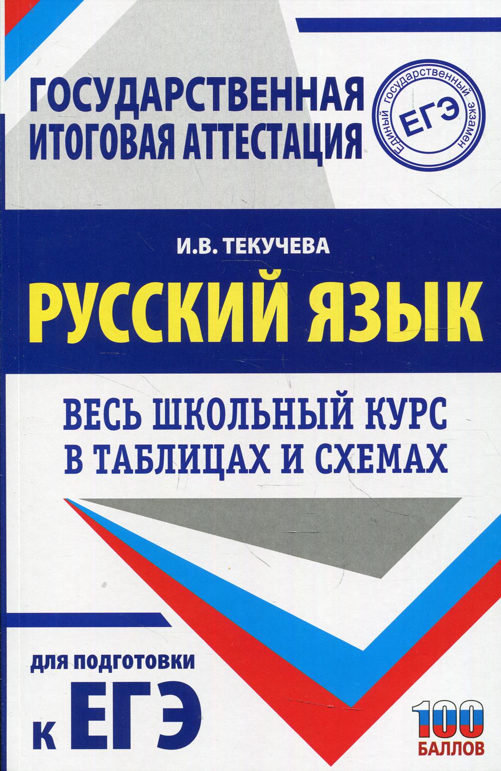 Русский язык. Весь школьный курс в таблицах и схемах для подготовки к ЕГЭ