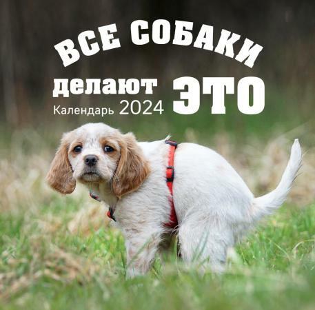 Все собаки делают это. Календарь настенный на 2024 год