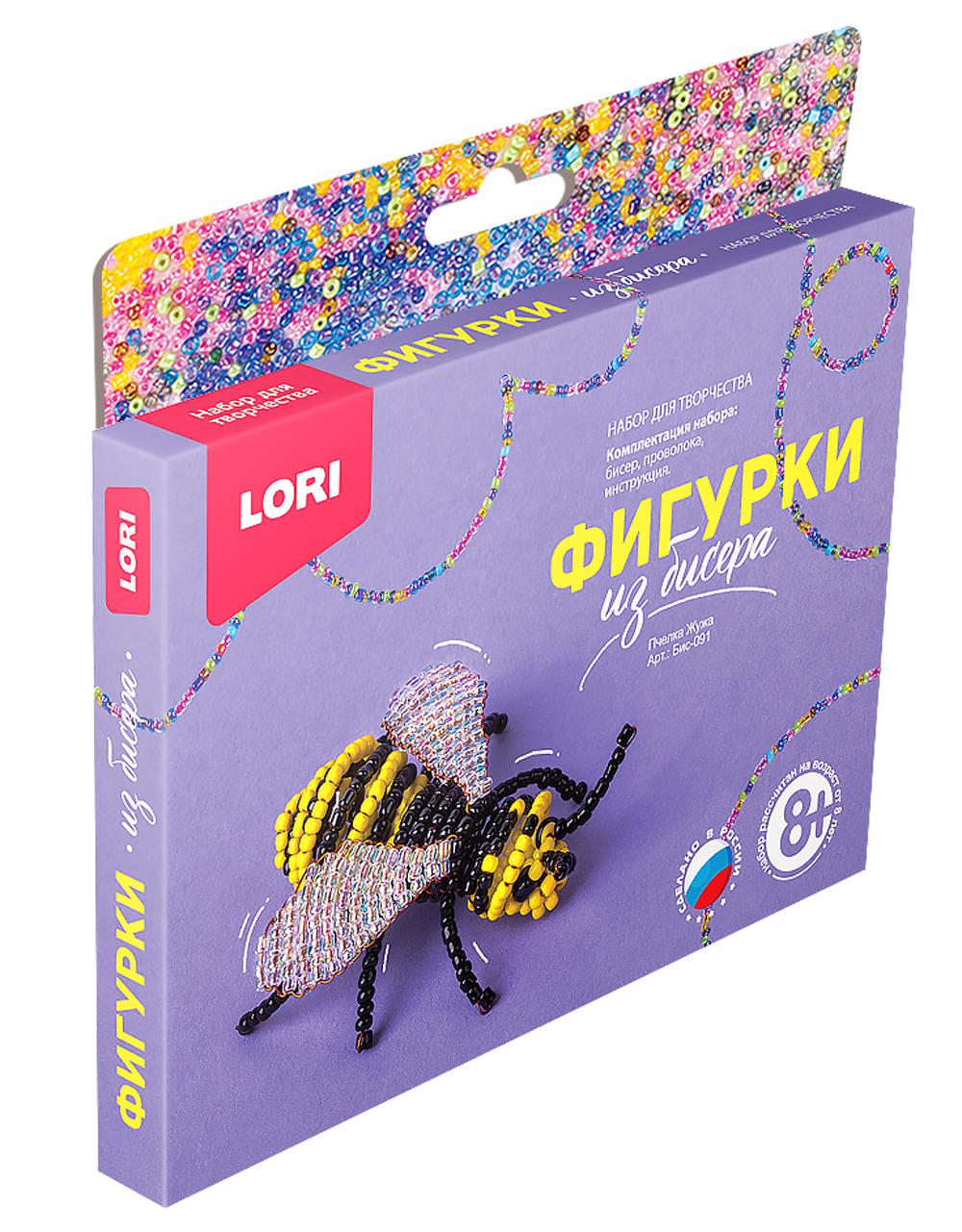 Фигурки из бисера "Пчелка Жужа"