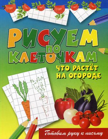 Рисуем по клеточкам. Что растет на огороде