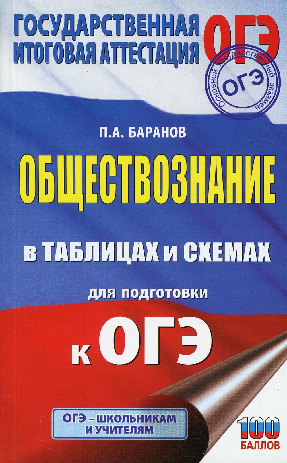 Обществознание в таблицах и схемах для подготовки к ОГЭ