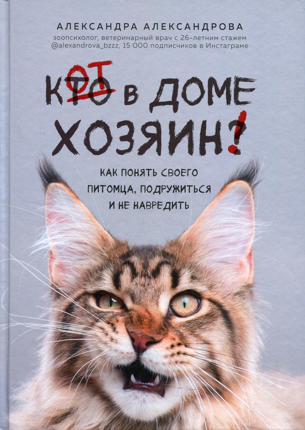 Книга «Кот в доме хозяин! Как понять своего питомца, подружиться и не  навредить» (Александрова Александра С.) — купить с доставкой по Москве и  России