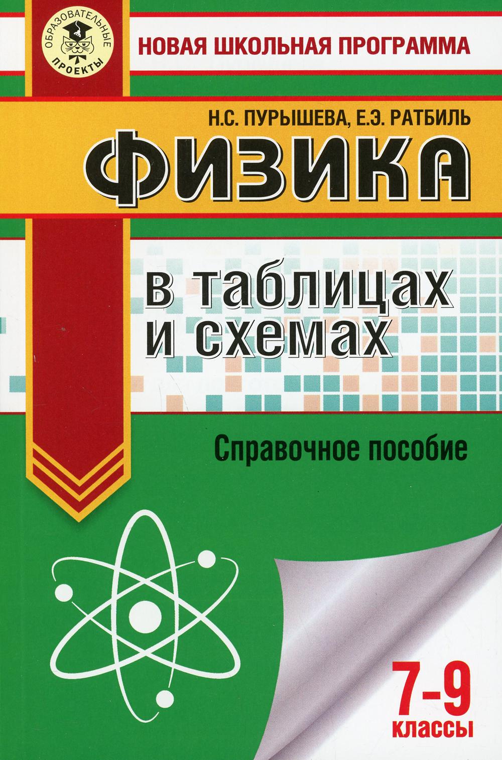 Физика в таблицах и схемах для подготовки к ОГЭ