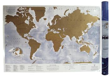 Скетч карта мира «Truemap Adventure»