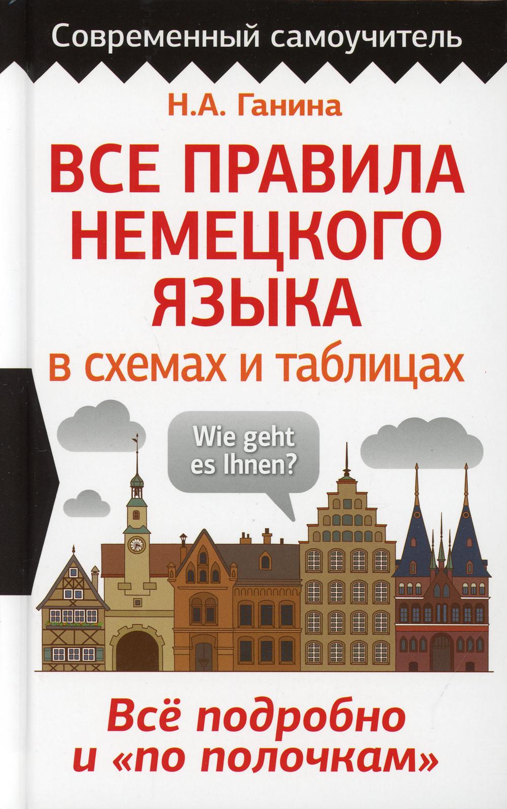 Все правила немецкого языка в схемах и таблицах