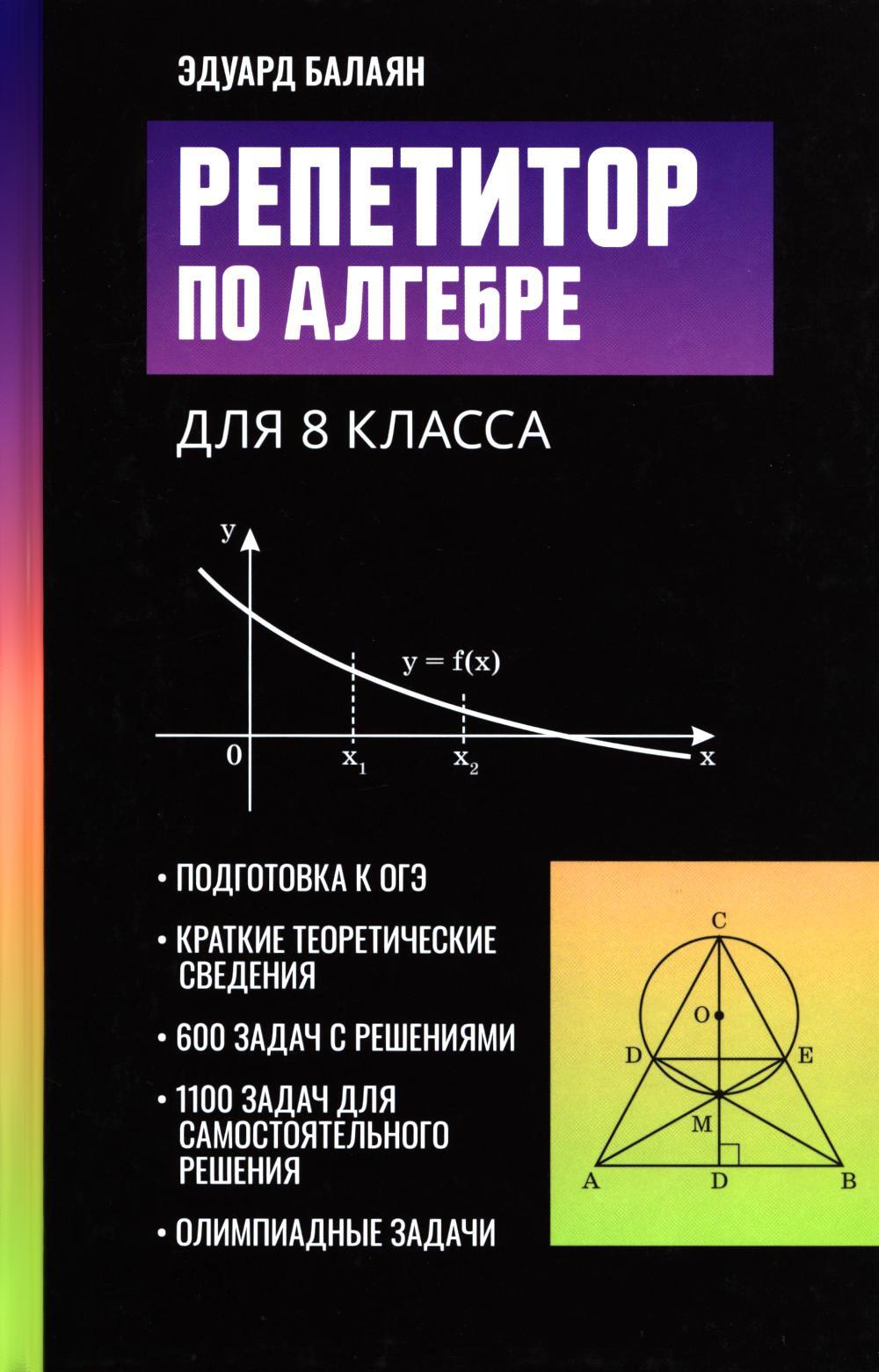 Репетитор по алгебре для 8 класса