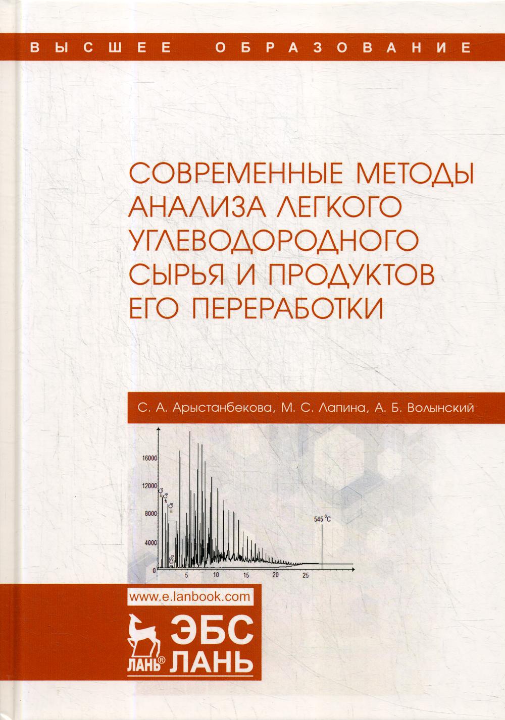 Современные методы анализа легкого углеводородного сырья и продуктов его переработки: монография