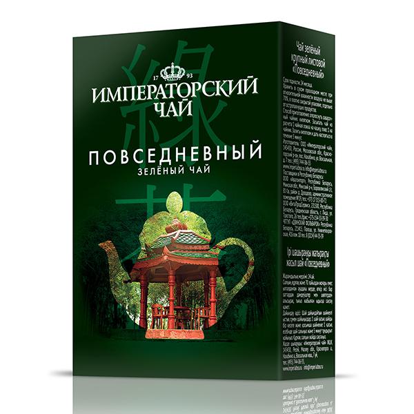 Императорский Чай "Повседневный" зеленый крупнолистовой. 80 г