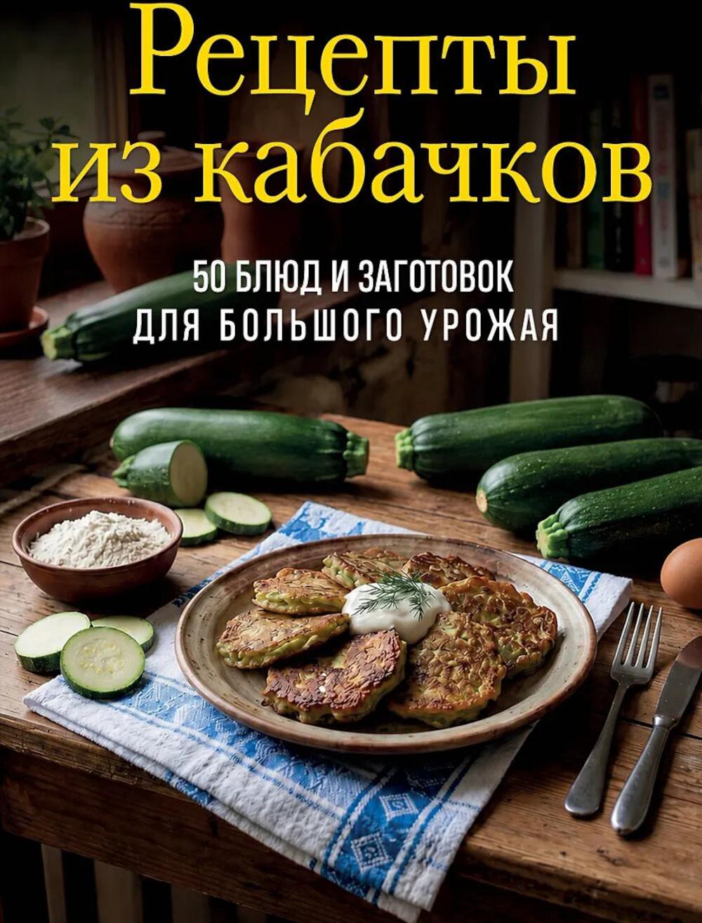 Рецепты из кабачков. 65 блюд и заготовок для большого урожая