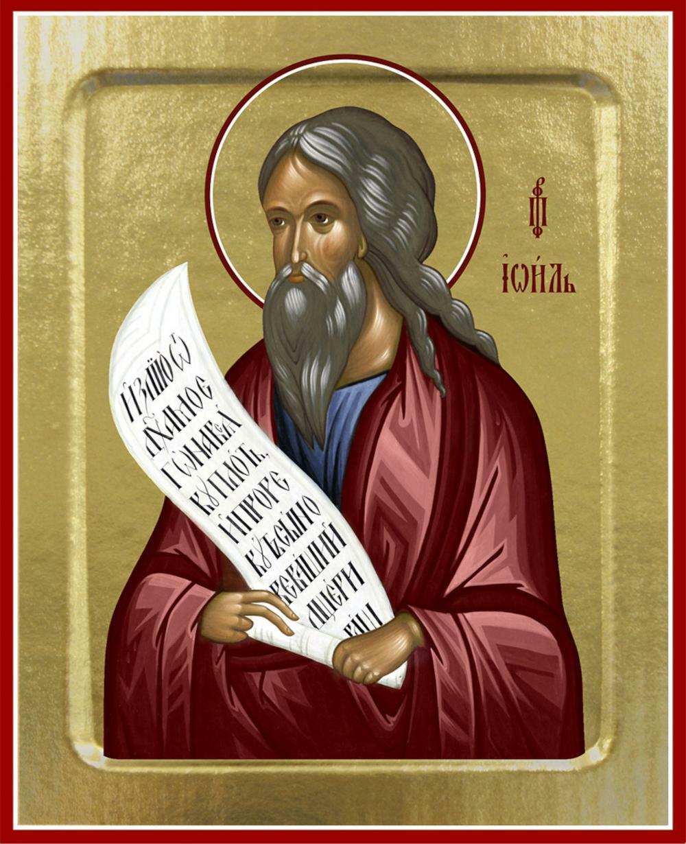 Икона Иоиль, пророк (на дереве): 125 х 160