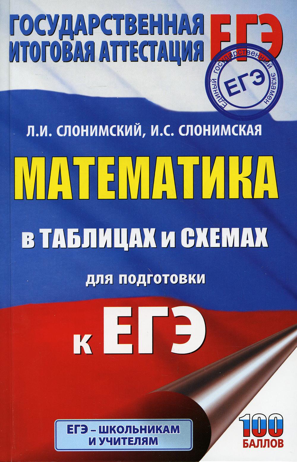 Математика в таблицах и схемах для подготовки к ЕГЭ