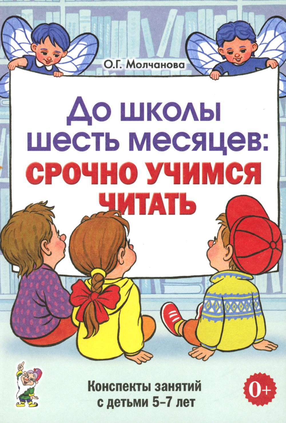 До школы шесть месяцев: срочно учимся читать. Планирование работы и конспекты занятий с детьми 5-7 лет