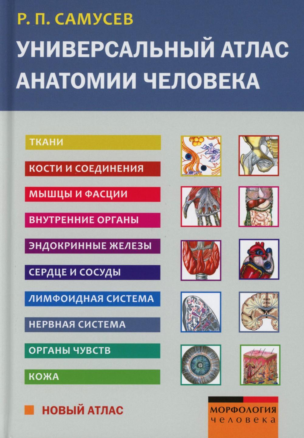 Универсальный атлас анатомии человека: Учебное пособие для студентов медицинских учебных заведений