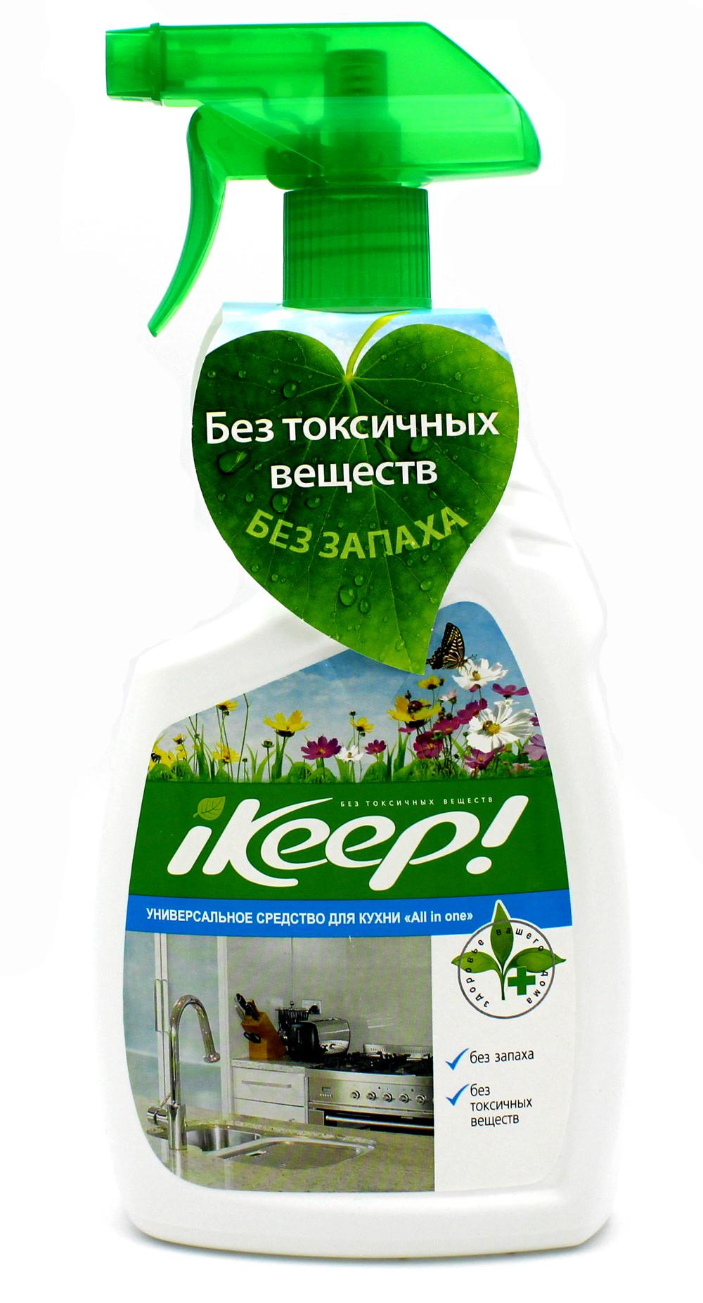 IKEEP! Универсальное средство для кухни "ALL in one" 750 мл c триггером