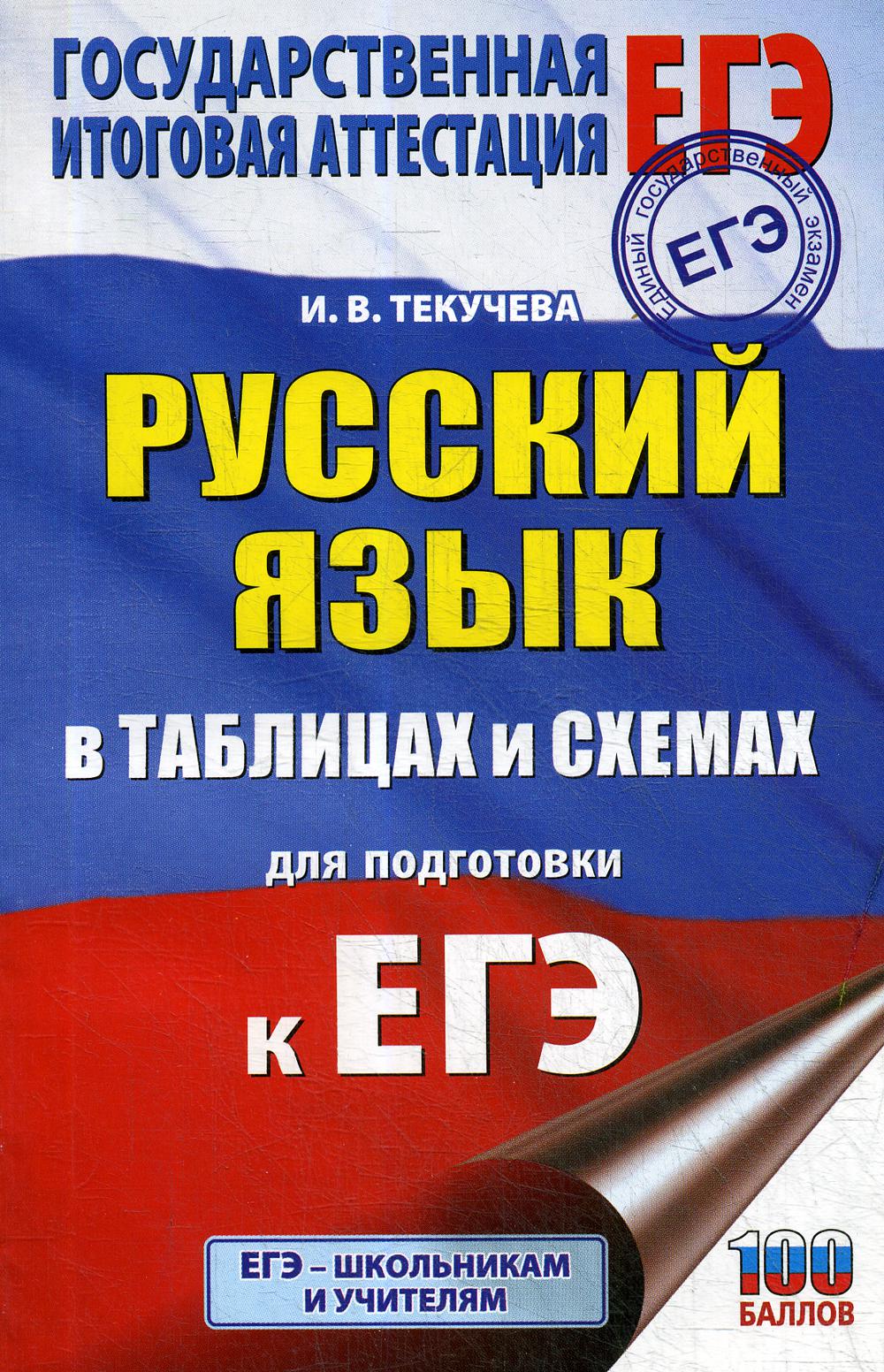 ЕГЭ. Русский язык в таблицах и схемах для подготовки к ЕГЭ. 10-11 кл