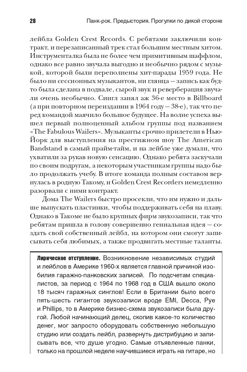 Панк-рок. Предыстория. Прогулки по дикой стороне: от гаражного рока до Игги Попа