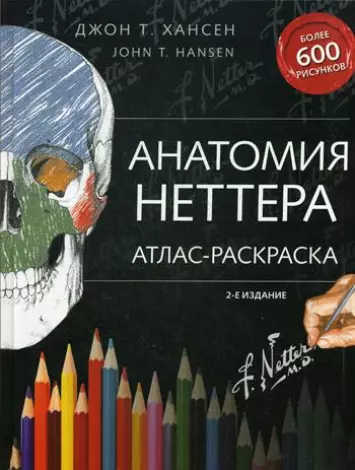 Анатомия Неттера: атлас-раскраска