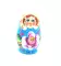 Матрешка мини в ассортименте (5 матрешек, 4см)
