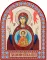 Икона аркой Пресвятой Богородицы, Знамениея (на дереве): 95 х 120