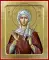 Икона Христины, мученицы (на дереве): 125 х 160