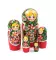 Матрешка Валентина ромашки (5 матрешек, 18см)