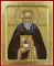 Икона Андрея Рублева, преподобного (на дереве): 125 х 160