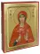Икона Наталии, мученицы (в красной накидке) (на дереве): 125 х 160