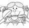 My Little Miss Princess (Colouring Book With Colourful Stickers)