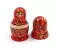 Матрешка Н. красная (5 матрешек, 9см)