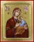 Икона Пресвятой Богородицы, Страстная (на дереве): 125 х 160