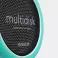 Мультидиск 30 см Mini, розовый и мятный (бадминтон + фрисби)