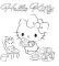 Hello Kitty and Friends. Раскраска